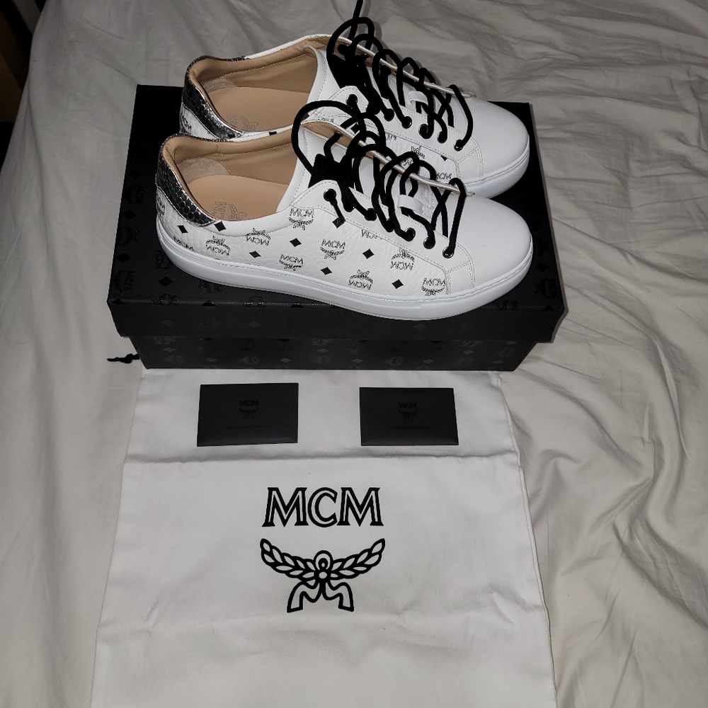 Mcm shoes size 10.5 brand new